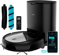 Cecotec Robot vacuum cleaner Conga series 1990-2290. Vacuum, sweep, scrub and pass the mop. 4 in 1. App Control, dual tank, App, smart scrubbing, Turbo mode in carpets