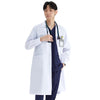 Unisex White Coat Lab Coat Hospital Doctor Slim Nurse Uniform Spa Uniform Nursing Uniform Scrubs Medical Uniforms Women M-LKXSY