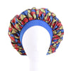 2 pcs/ set Satin Bonnet Sleep Cap Mommy and Me Girl's African Print Child Turban Hair Cover Baby Hat Hair Accessories