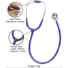 Deluxe Professional Dual Head Stethoscope Medical Doctor Stethoscope Doctor Cardiology Stethoscope Vet Medical Device instrument