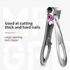 MR.GREEN Nail Clippers Stainless Steel Wide Jaw Opening Manicure Fingernail Cutter Thick Hard Ingrown Toenail Scissors tools