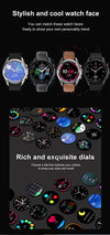 2020 Smart Watch Men Bluetooth Call Music Waterproof DT91/G33 Smart Watch Men's Business Smartwatch for Samsung Android IOS