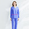 Long Sleeve Scrubs Set for Women Medical Uniforms Cotton Nursing Workwear Doctor Winter Uniforms Elastic Waist Medical  Pants