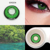 2pcs/pair Colorful Contact Lenses for Eyes 3 Tone Vika tricolor Series Colored lenses Eyes Color Eye Contacts Retail&Wholesale
