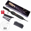 Alileader Cheaper Flat Iron Hair Straightener Electronic Hot Comb Hair Straightening Irons Ceramic Salon Hair Straightner