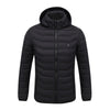 Thicken Electric Heated Jackets Down USB Down Cotton Outdoor Coat Hooded Winter Thermal Warmer Jackets Winter Outdoor