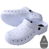 Men summer white Anti-static medical surgical shoes nursing clogs operating room cleaning shoes medical slippers nurses clogs