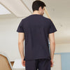 Zipper Scrubs Uniform for Women Men Nurse Workwear Set  Essential Top Pant Nursing Uniforms V Neck Doctor Working Suits N-L1-2