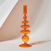 Candlesticks Holders Retro  Glass Classic Craft Candlesticks Holders for  Wedding Decorations Glass Candle Holder