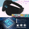 New 3D wireless music headphone sleep breathable smart eye mask Bluetooth headset call with mic for ios Android mac Dropshipping